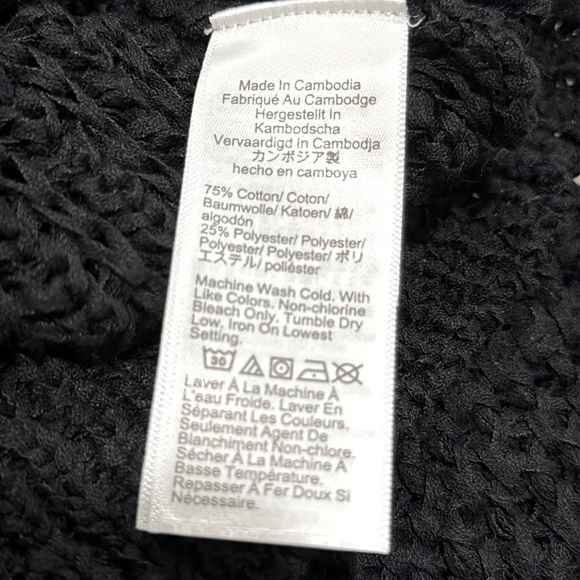 J.Crew Cropped Cardigan sweater in Textured Pointelle sz L NWOT - Picture 8 of 8